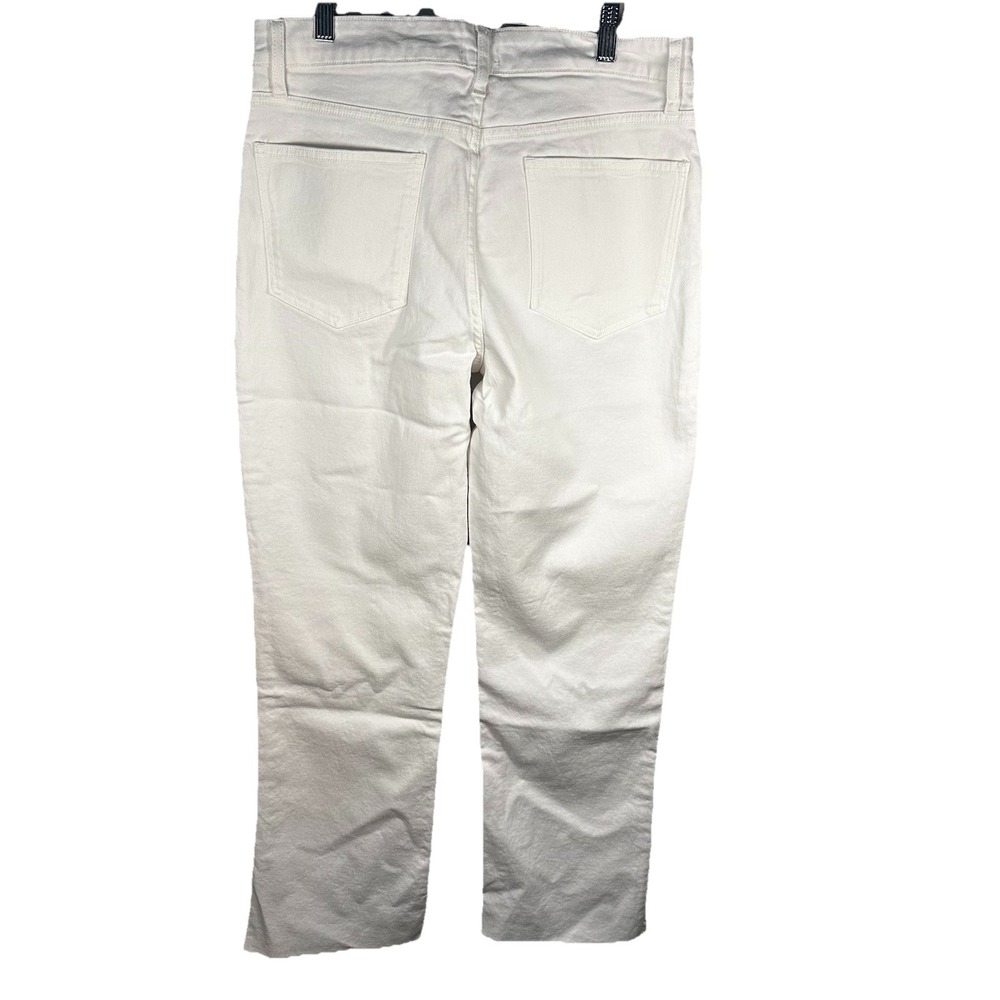 NWT‎ The Drop Women 30 Ian Relaxed Fit Straight leg Jeans White Casual Every day - Picture 6 of 13
